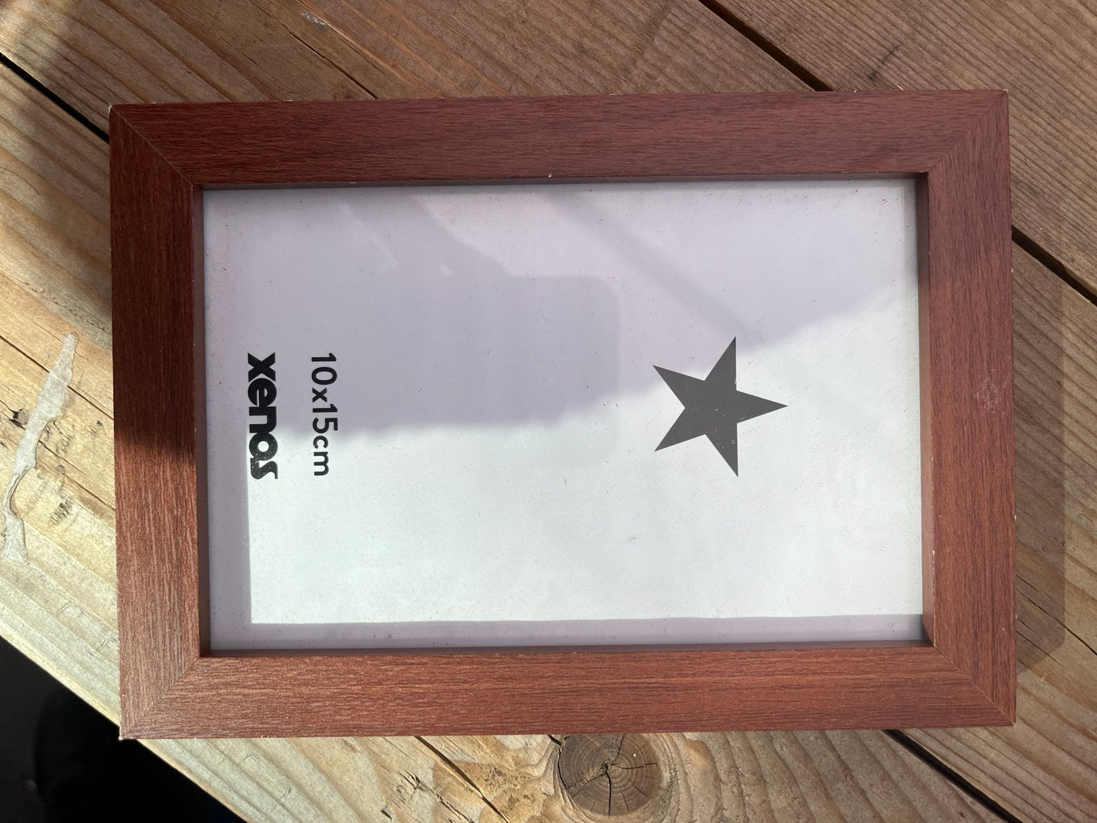 Houten fotolijst 10x15cm, Ophalen of Verzenden, Zo goed als nieuw, Hout, Minder dan 50 cm