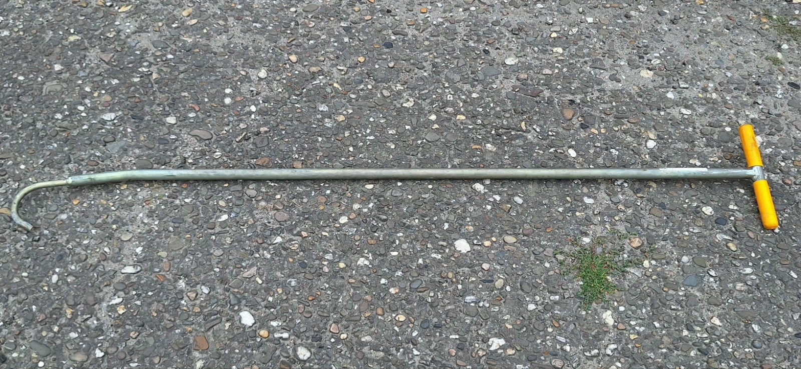 Bedieningsstang, trekstang vrachtwagen schuifdaken/zeilen., Ophalen, Gebruikt, ., .