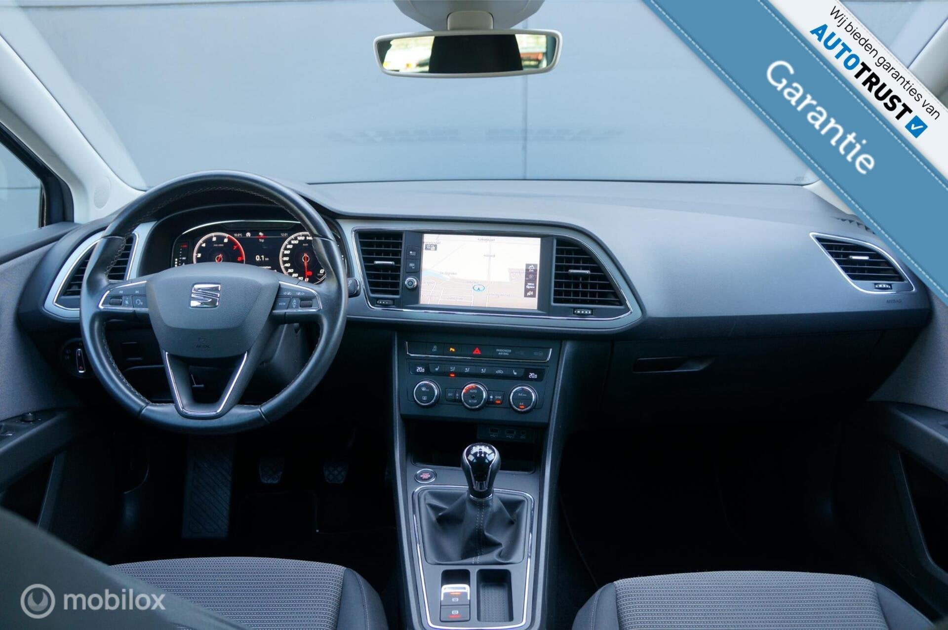 Seat Leon ST 1.0 TSI H6 Style Ultimate Ed. Navi Digi Dash!, Stof, Gebruikt, Leon, Origineel Nederlands