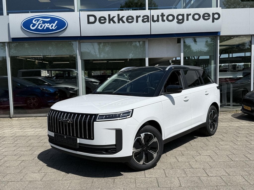 Jaecoo 5 1.5 T-GDi SHS-H Exclusive, Auto's, Overige Auto's, Gebruikt, 4 cilinders, 2 kWh, Wit