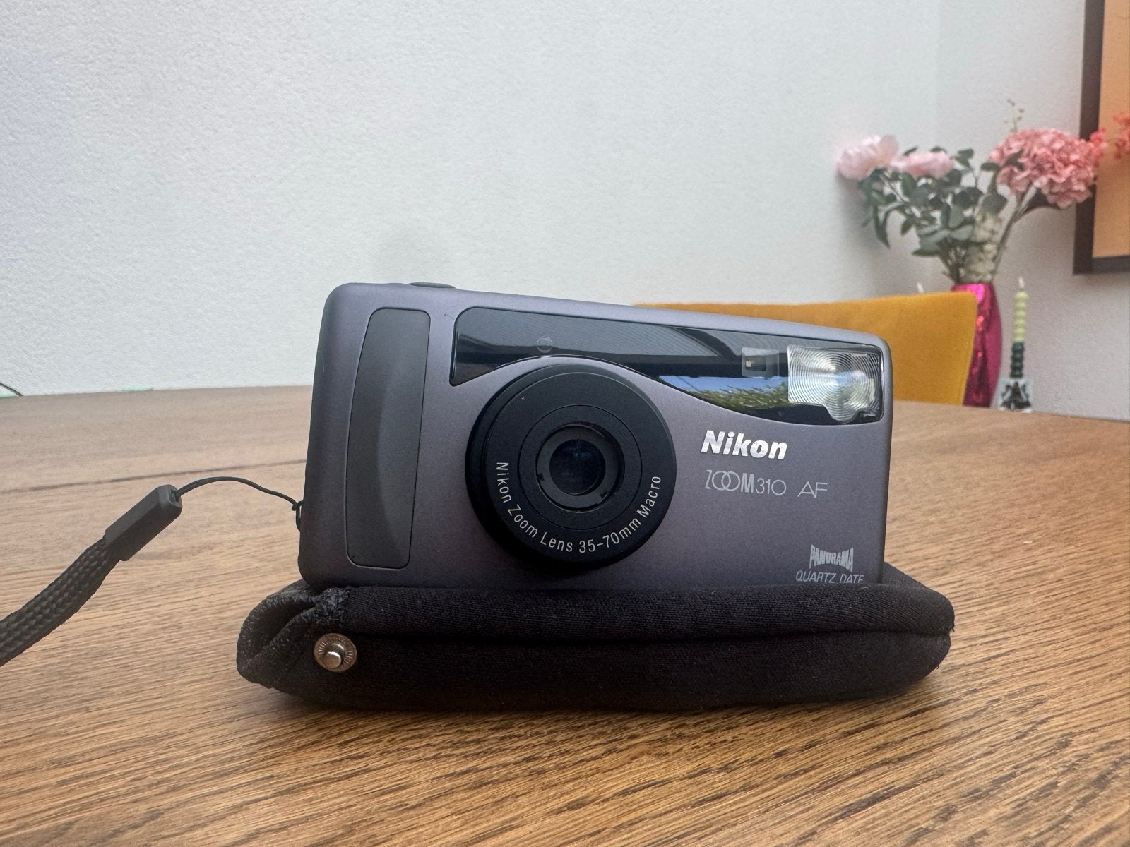 Nikon Zoom 310 AF Panorama QD - film tested, Ophalen of Verzenden, Gebruikt, Compact, Nikon