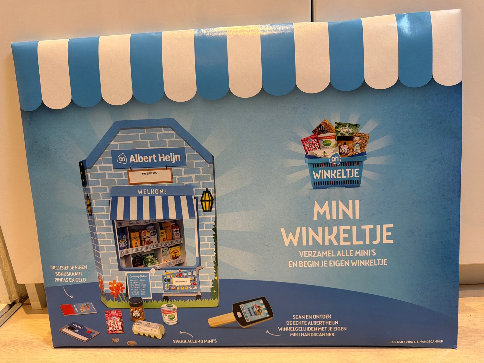 Mini winkeltje AH inclusief boodschappen, Ophalen, Nieuw, Jongen of Meisje