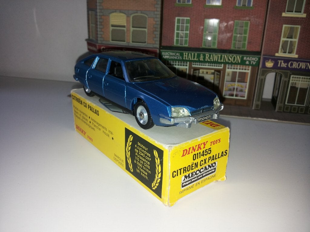 dinky toys Citroën CX Pallas no 11455 met doosje, Ophalen of Verzenden, Gebruikt, Auto, Dinky Toys