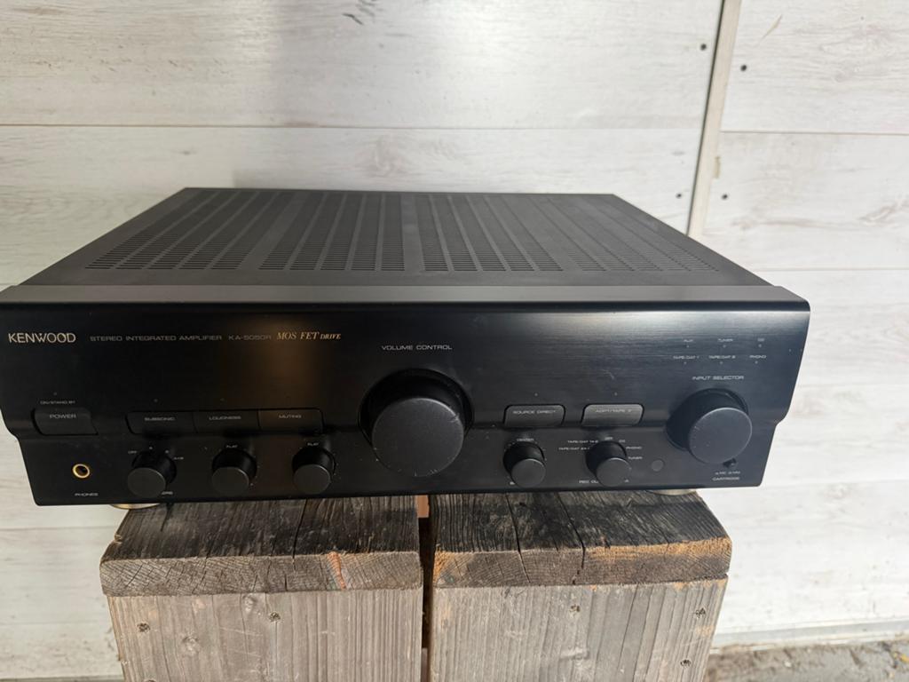 Kenwood KA-5050R Stereo Versterker - Uitstekende Staat, Overige merken, Verzenden, Zo goed als nieuw, 60 tot 120 watt