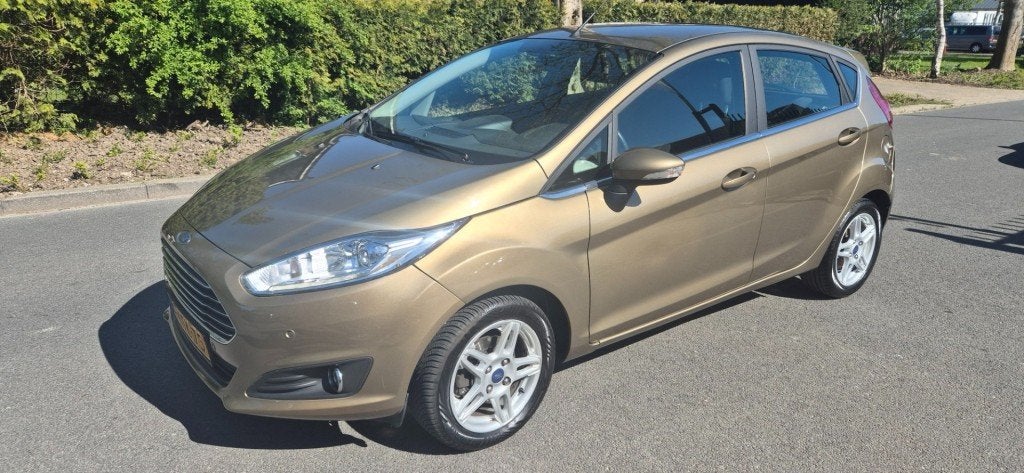 Ford FIESTA 1.6 Ti-VCT Titanium*automaat*NAP*ECC*Lichtmetaal, Auto's, Huisgarantie, 4 cilinders, Origineel Nederlands, Bedrijf