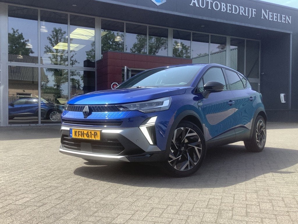 Renault CAPTUR 1.6 E-tech Hybrid 145 ESPRIT ALPINE, Auto's, Renault, 1345 kg, Gebruikt, Met garantie (alle), Blauw