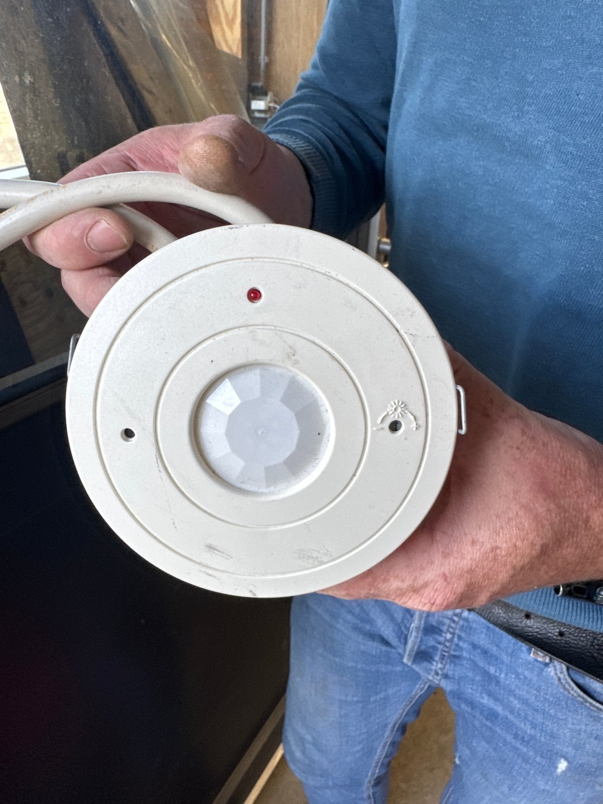 4x Philips URM T051/00 Bewegingsmelder, Ophalen, Gebruikt