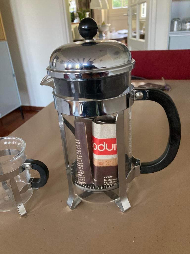 Nieuw! Bodum French Chambord Press koffieapparaat, Overige modellen, Nieuw, Gemalen koffie, Ophalen of Verzenden