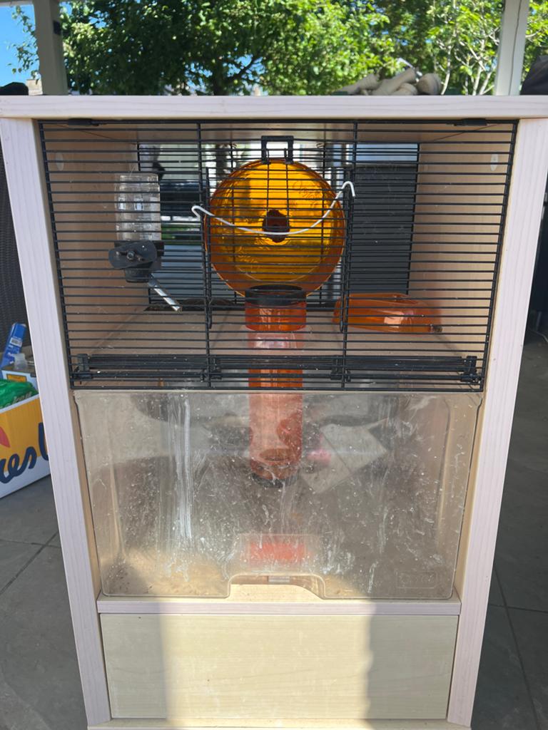 Hok, kooi, Dieren en Toebehoren, Minder dan 75 cm, Ophalen of Verzenden, Zo goed als nieuw, Hok