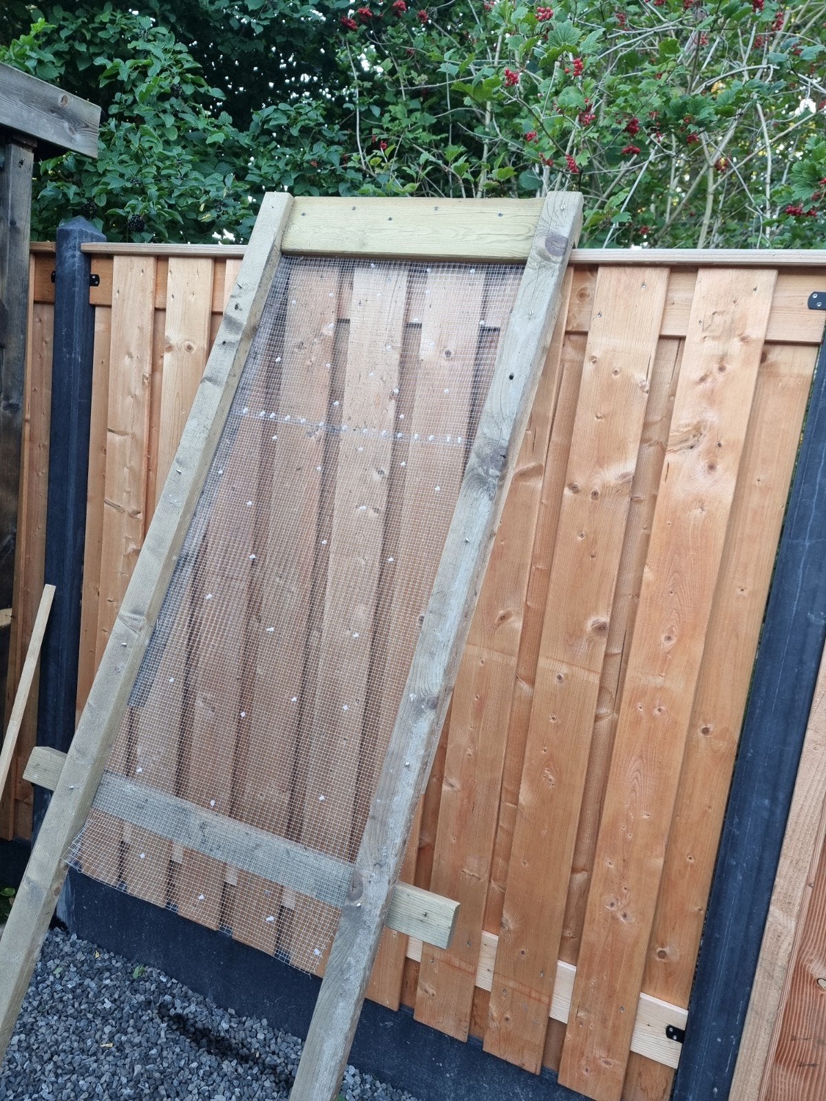 Degelijke houten handzeef voor grond, zand en grind, Ophalen of Verzenden, Zo goed als nieuw, Overige soorten, Hand made