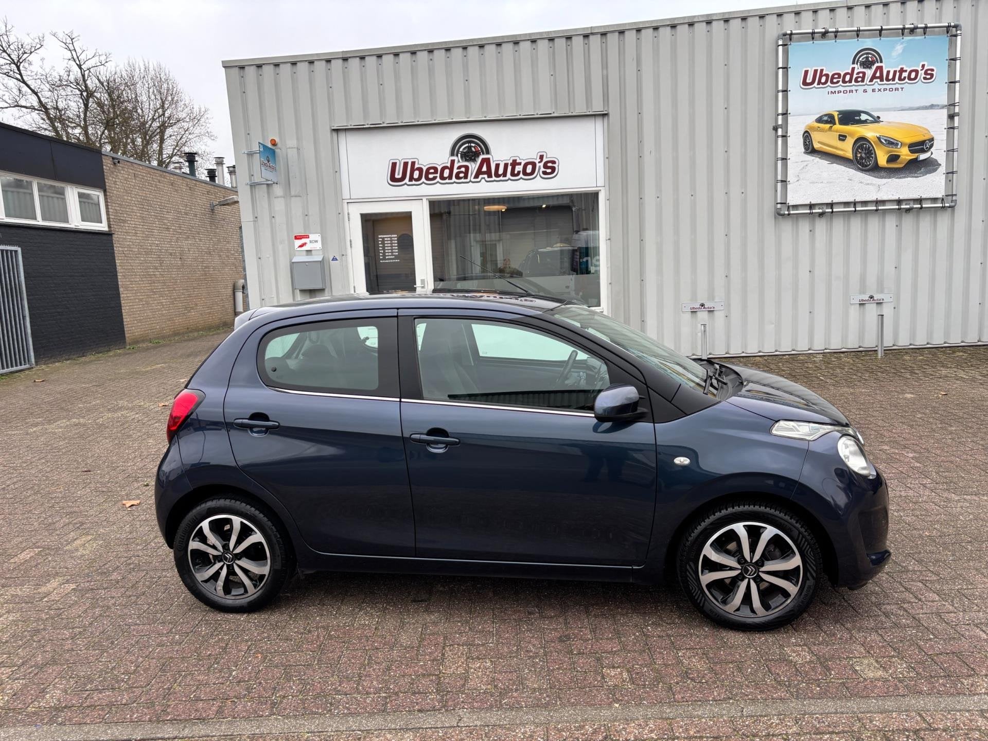 Citroen C1 1.0 VTi Shine --AUTOMAAT--- NL AUTO 5 DEURS 7450E, Stof, Gebruikt, C1, Origineel Nederlands