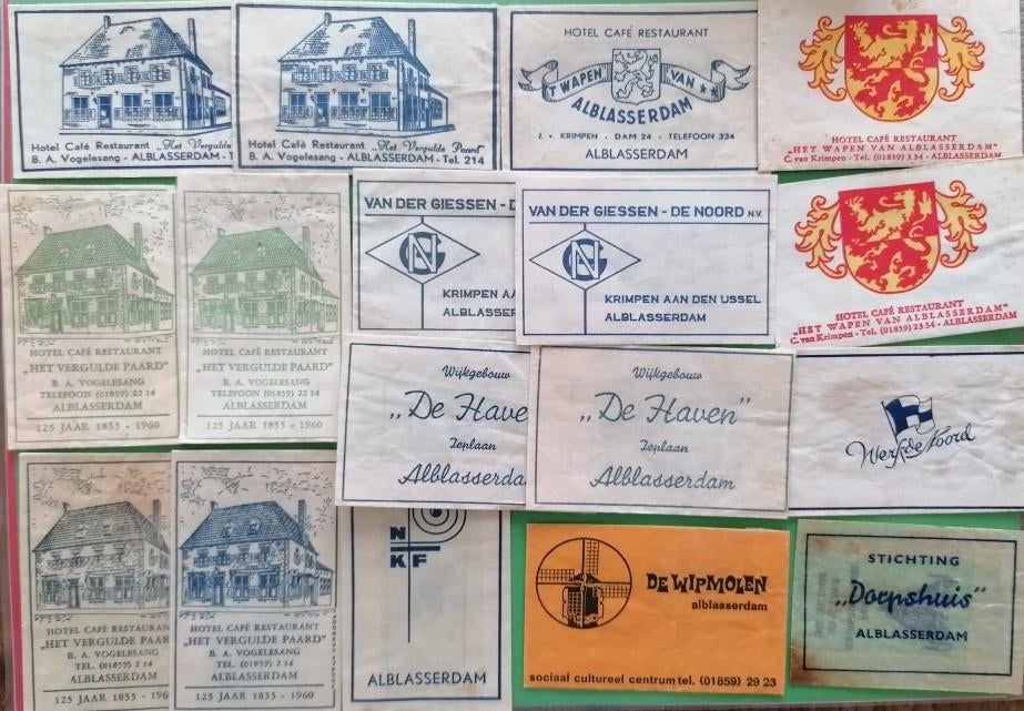 Alblasserdam 493, Verzamelen, Verzenden