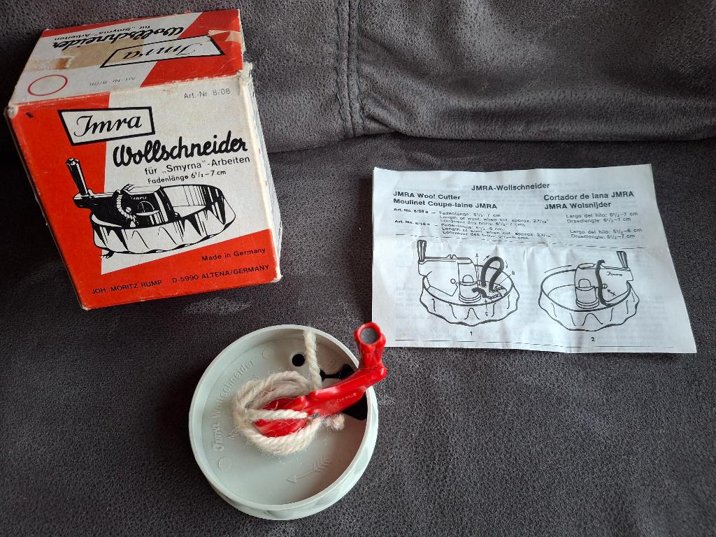 Vintage Imra Wollschneider (wolsnijder) voor Smyrna werk., Ophalen, Gebruikt