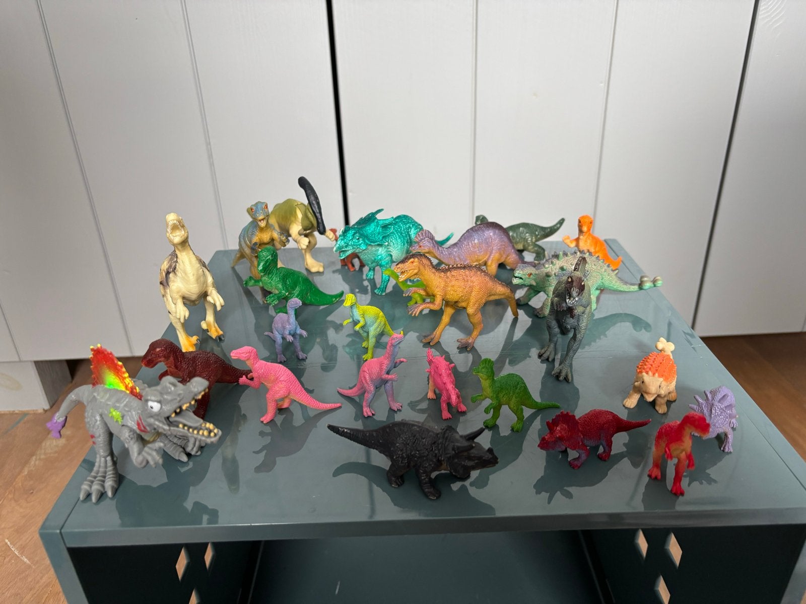 Grote verzameling plastic dinosaurussen speelgoed, Kinderen en Baby's, Ophalen, Gebruikt, Jongen of Meisje