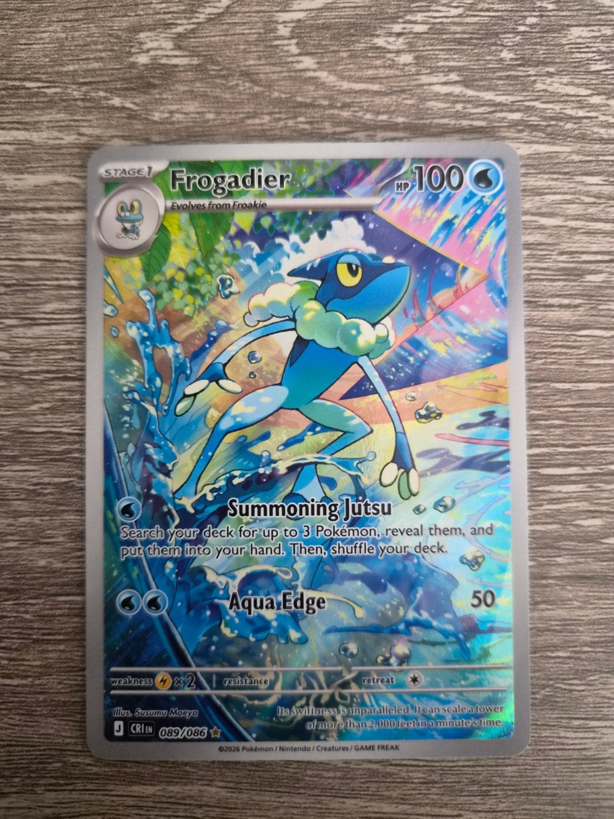 Frogadier Chaos Rising, Verzenden, Zo goed als nieuw, Losse kaart, Foil