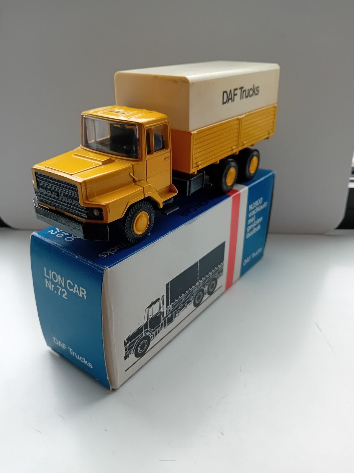 Lion Car Daf N2800., Ophalen of Verzenden, Zo goed als nieuw, Bus of Vrachtwagen, Lion Toys