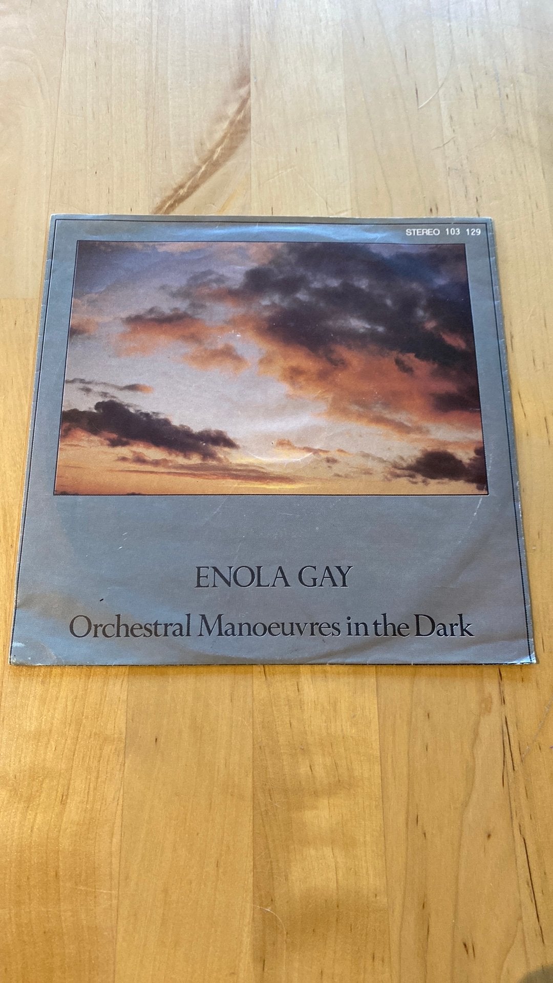 Vinyl single OMD - Enola gay, Cd's en Dvd's, Vinyl Singles, Ophalen of Verzenden, Zo goed als nieuw, Pop