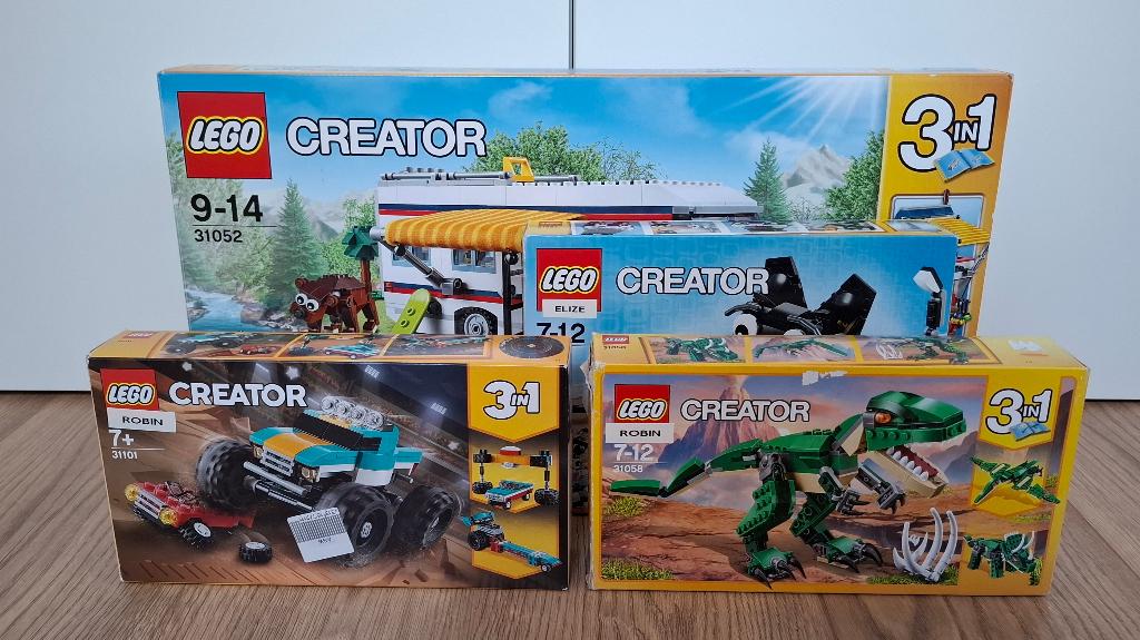 Grote set (4 dozen) Lego Creator, Kinderen en Baby's, Speelgoed | Duplo en Lego, Gebruikt, Lego, Complete set, Compleet, Inclusief doos