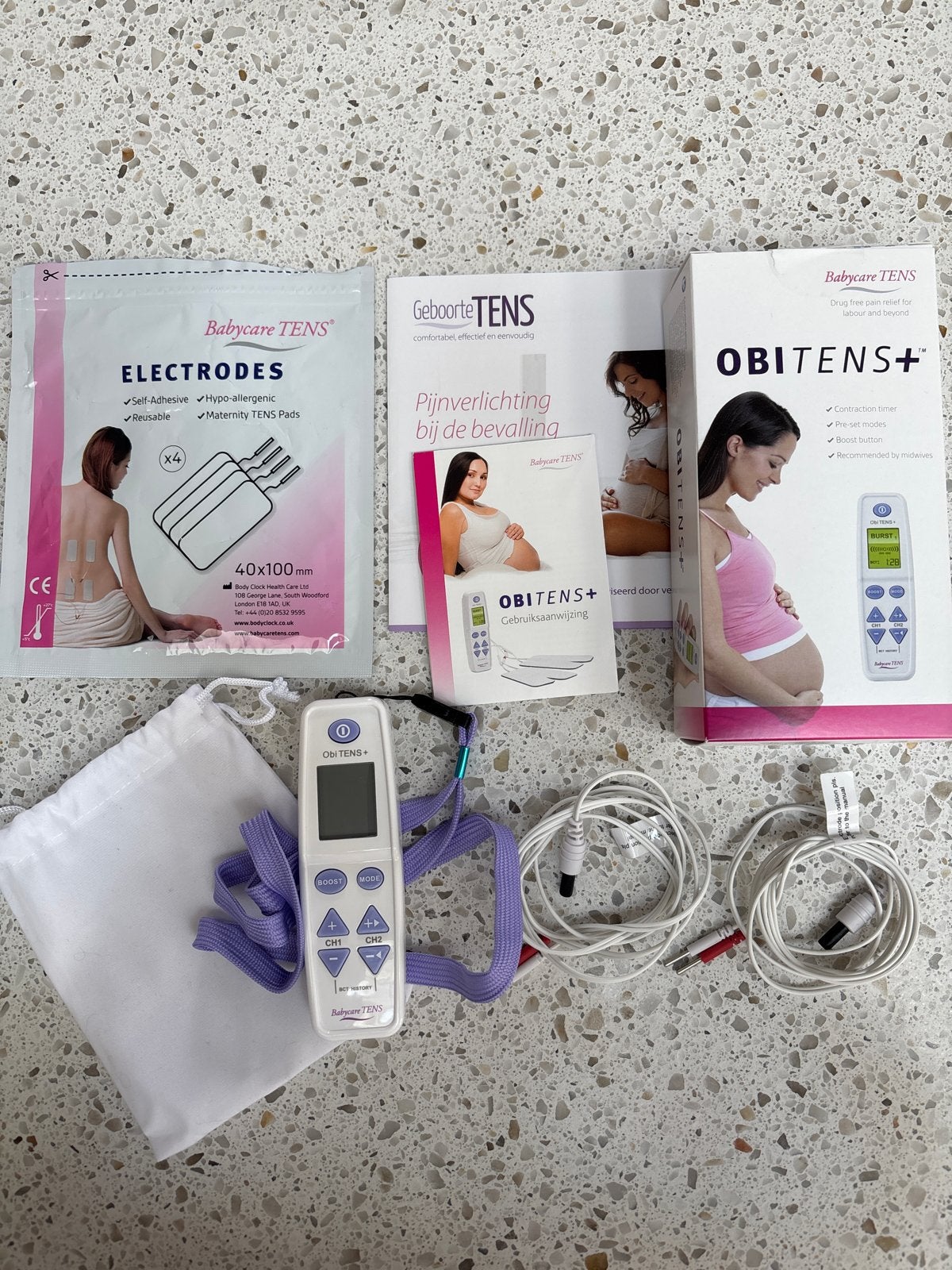 Babycare geboorte TENS +, Ophalen of Verzenden, Zo goed als nieuw