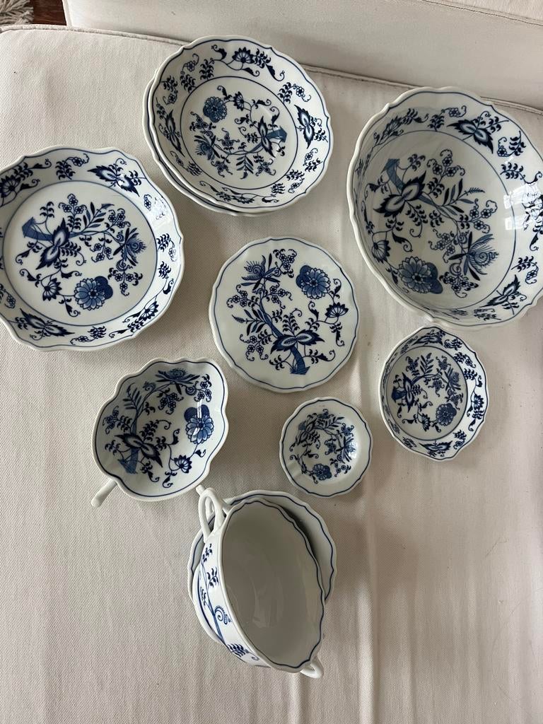 10-delig Blue Danube servies uit Japan, Ophalen