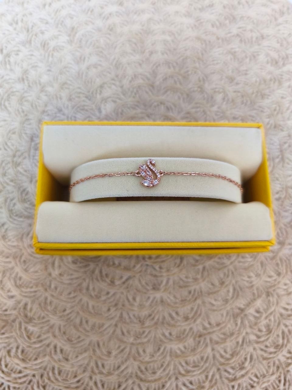 Swarovski swan bracelet, Sieraden, Tassen en Uiterlijk, Armbanden, Ophalen of Verzenden, Zo goed als nieuw