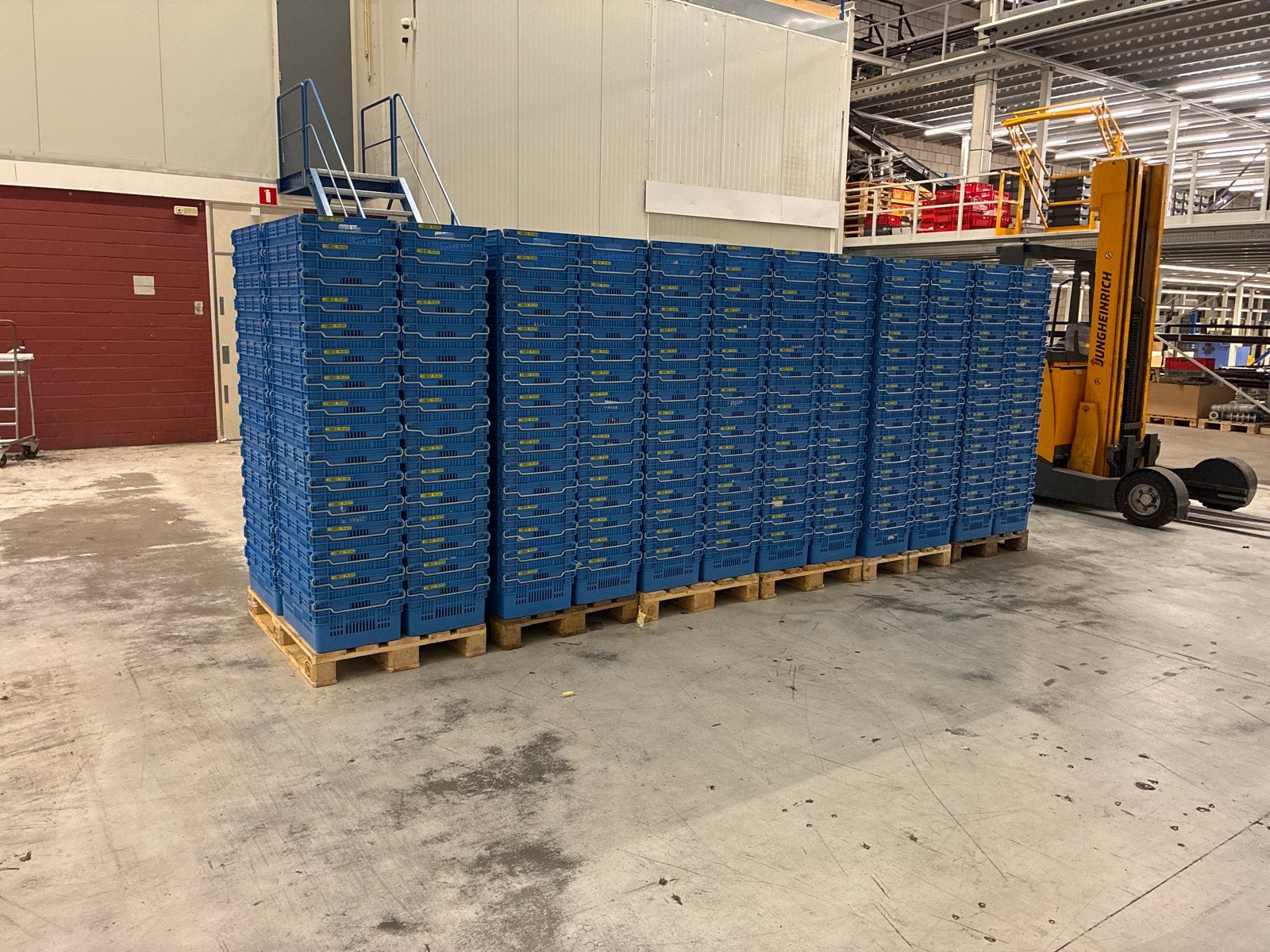 Plastic krat 60 X 40 X 23 - Ideaal voor opslag en transport, Ophalen, Gebruikt, 40 tot 60 cm, 50 tot 75 cm
