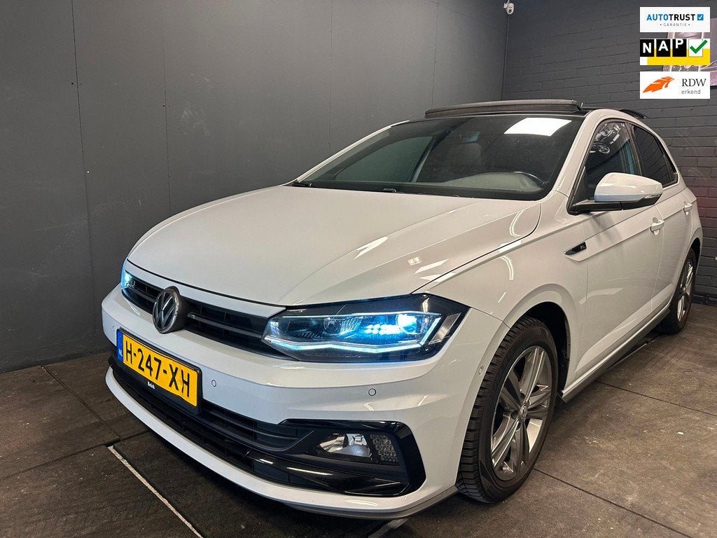 Volkswagen Polo 1.0 TSI R-Line CARPLAY PANO NL APK 2027 IN T, Voorwielaandrijving, Gebruikt, Euro 6, 95 pk