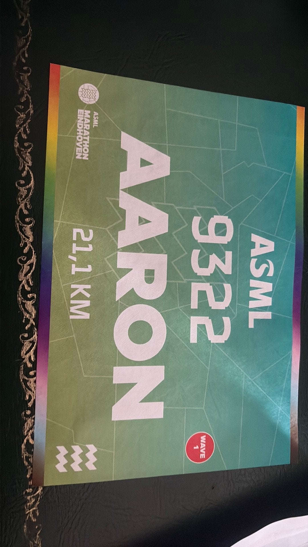 Startnummer halve marathon, Ophalen of Verzenden, Nieuw, Overige typen, Overige merken