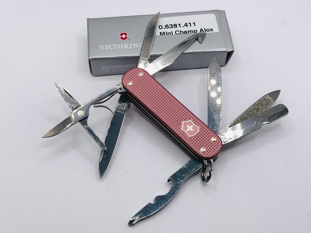 Victorinox MiniChamp Alox PINK special colour 0.6381.411 New, Ophalen of Verzenden, Nieuw