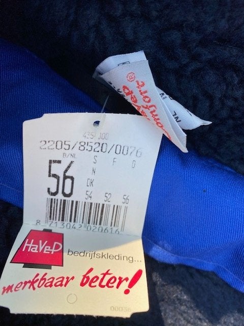 HAVEP THERMO OVERAL, Ophalen, Havep, Dames, Overall