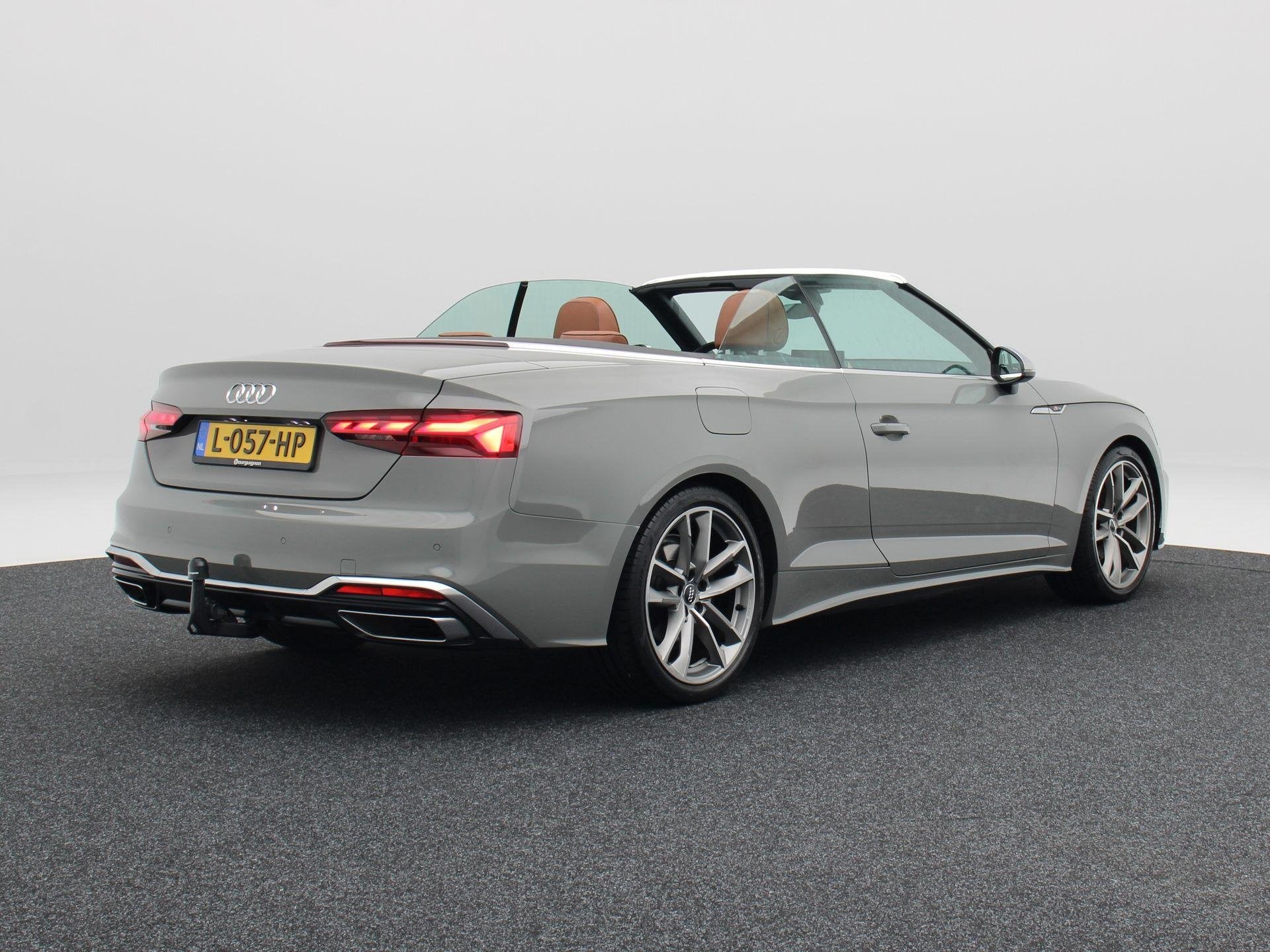 Audi A5 Cabriolet 40 TFSi 190 Pk Automaat S-Line | B&O Audio, Auto's, Dealer onderhouden, Stof, Gebruikt, 4 stoelen