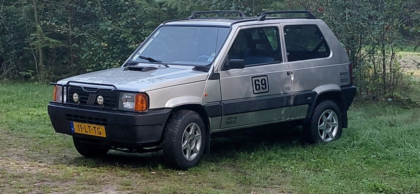 Fiat Panda 1.1 4WD 2003 Grijs, 54 pk, Handgeschakeld, Vierwielaandrijving, Particulier