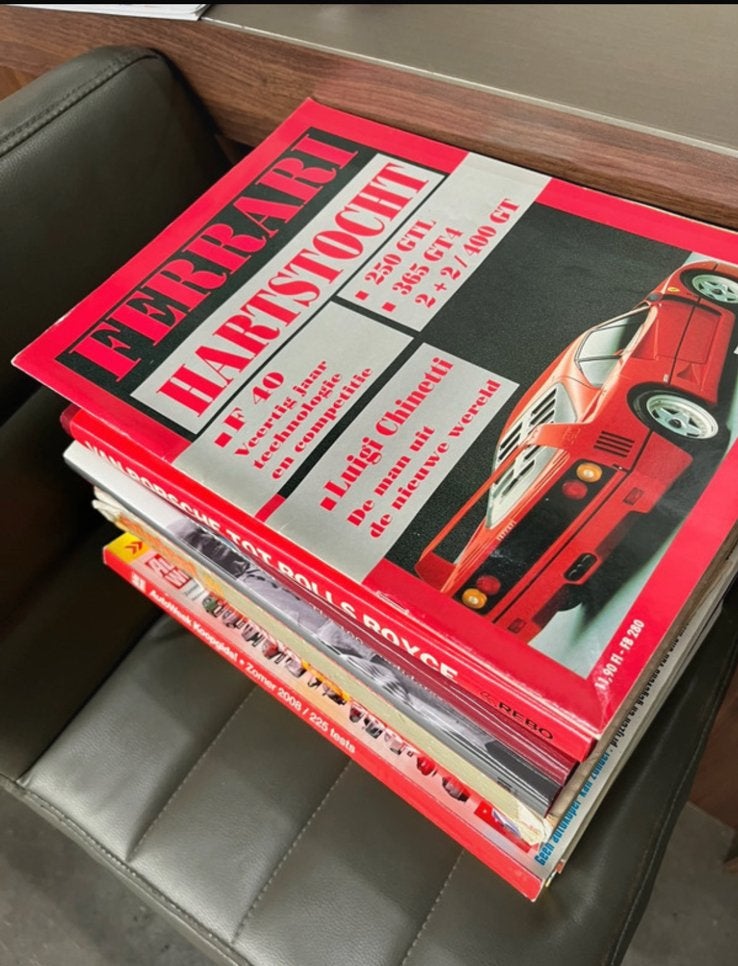 Auto boeken Allerlei! Ferrari Autotest Laatste Week!! Tm 7/7, Boeken, Auto's | Boeken, Ophalen of Verzenden, Gelezen, Ferrari