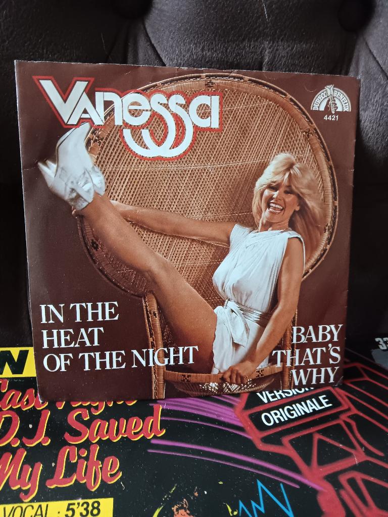 vanessa - in the heat of the night   e, Verzenden, 7 inch, Zo goed als nieuw, Pop