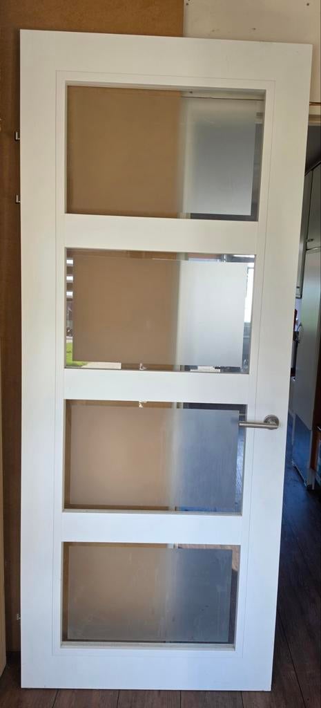 Svedex Alpine opdekdeur + metalen kozijn 231x93,5cm, Ophalen