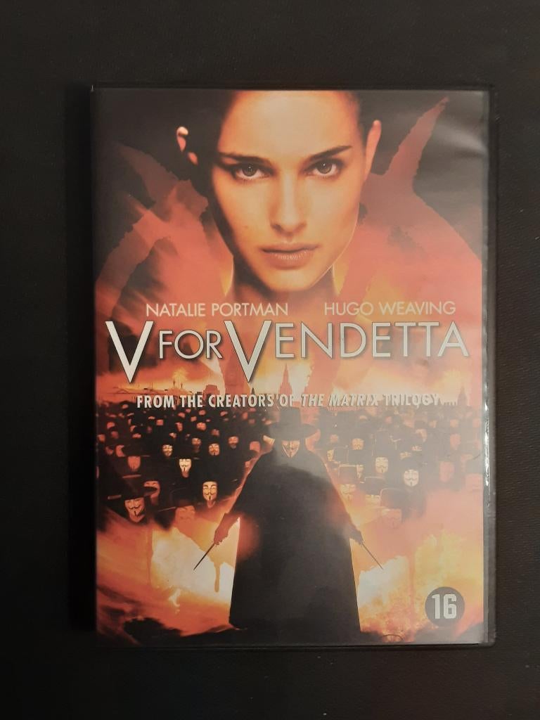 V for Vendetta (dvd), Vanaf 16 jaar, Ophalen of Verzenden, Zo goed als nieuw, Science Fiction