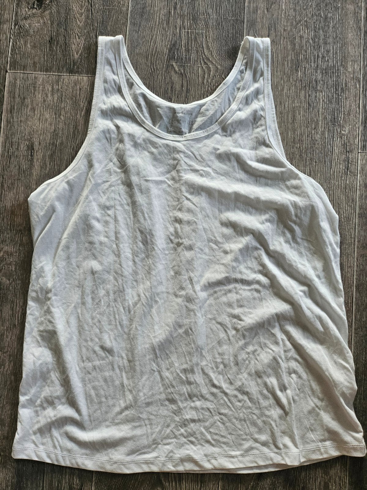 Witte Primark Slouchy Vest - Maat L, Primark, Ophalen of Verzenden