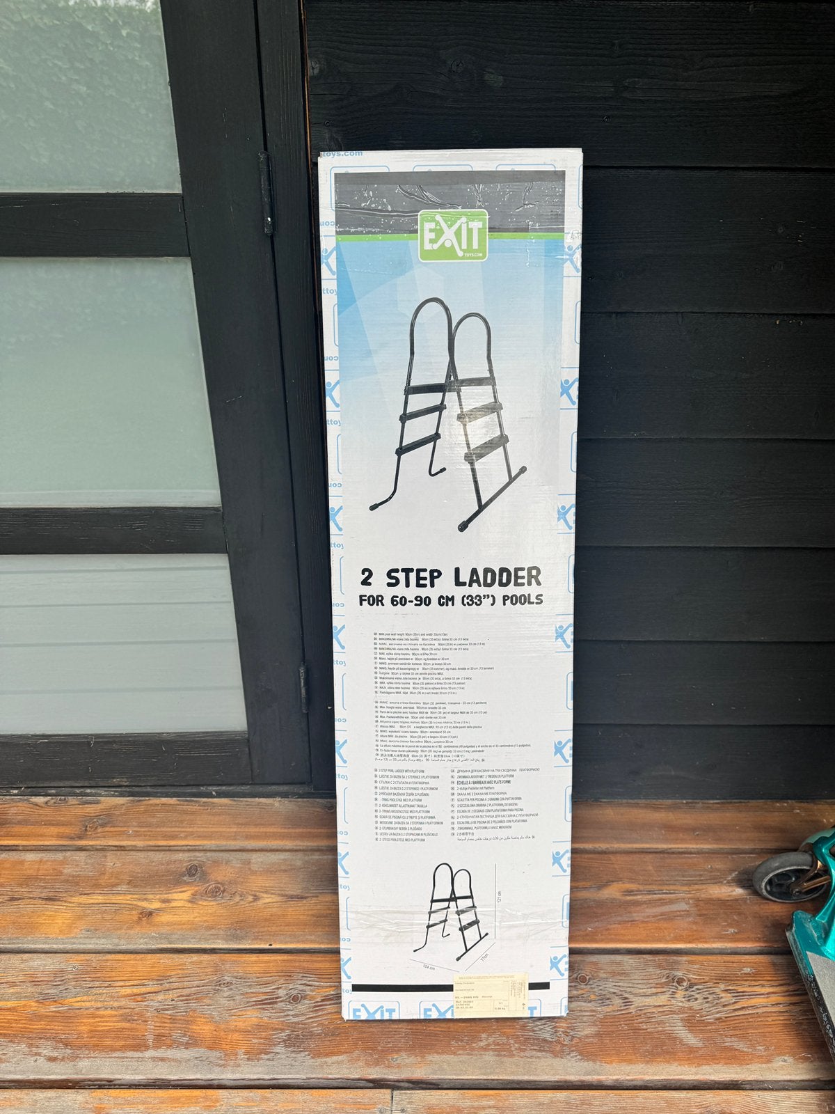 Zwembad trap nieuw in doos., Ophalen, Minder dan 80 cm, Nieuw, Minder dan 200 cm
