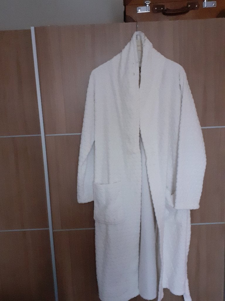Witte dames badjas (Ten Cate, maat L), Kleding | Dames, Ten Cate, Ophalen of Verzenden, Zo goed als nieuw, Maat 42/44 (L)
