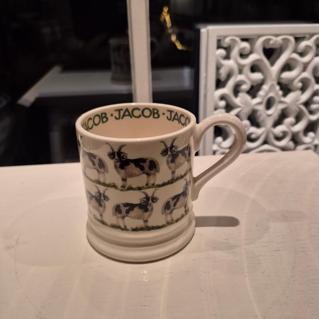 Emma Bridgewater mok 0.5 1/2pt Jacob sheep nieuw, Nieuw, Ophalen of Verzenden, Overige stijlen, Kop(pen) en/of Schotel(s)