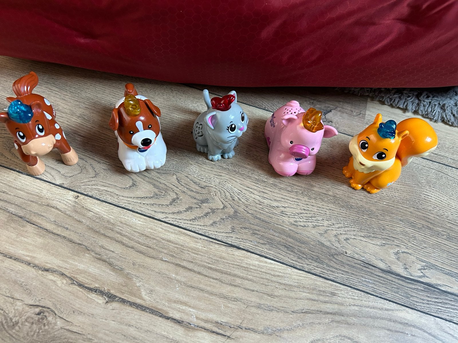 Vtech Toet Toet Dieren set (5 stuks), Ophalen of Verzenden, Gebruikt, 6 maanden tot 2 jaar