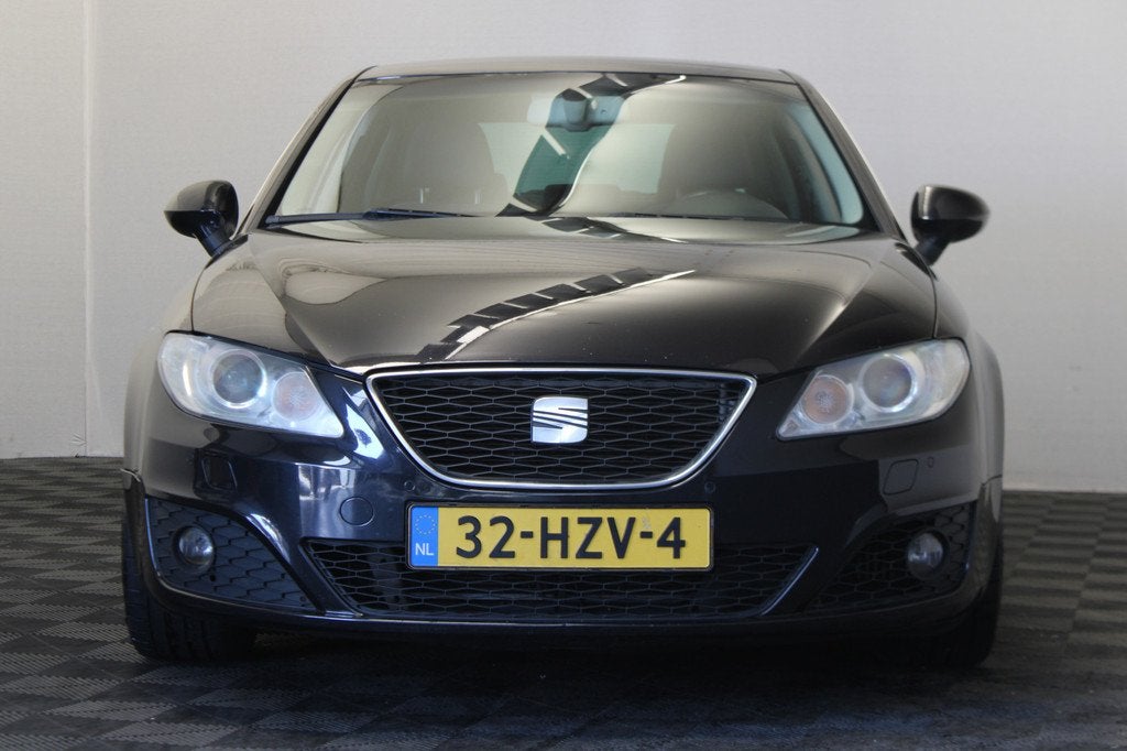 SEAT Exeo 1.8 Style (bj 2009), Auto's, Euro 5, Gebruikt, Zwart, 4 cilinders