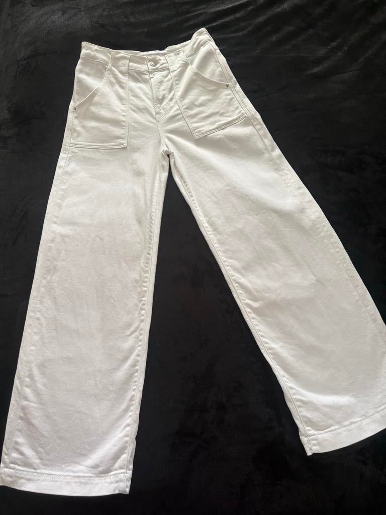 Witte COJ jeans - LULU Wide leg, Ophalen of Verzenden, Zo goed als nieuw, Wit, W30 - W32 (confectie 38/40)