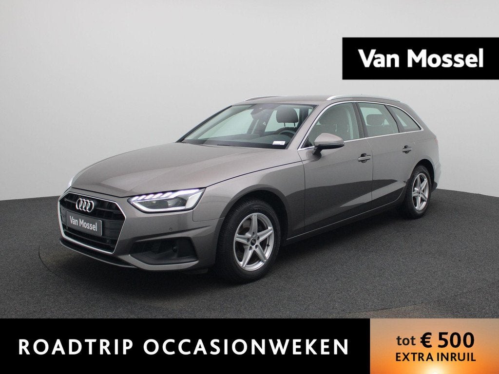 Audi A4 Avant 2.0 30 TDi 100kW S tronic Attraction B.E, Auto's, Audi, 12 maanden, Zwart, 4 cilinders, A4