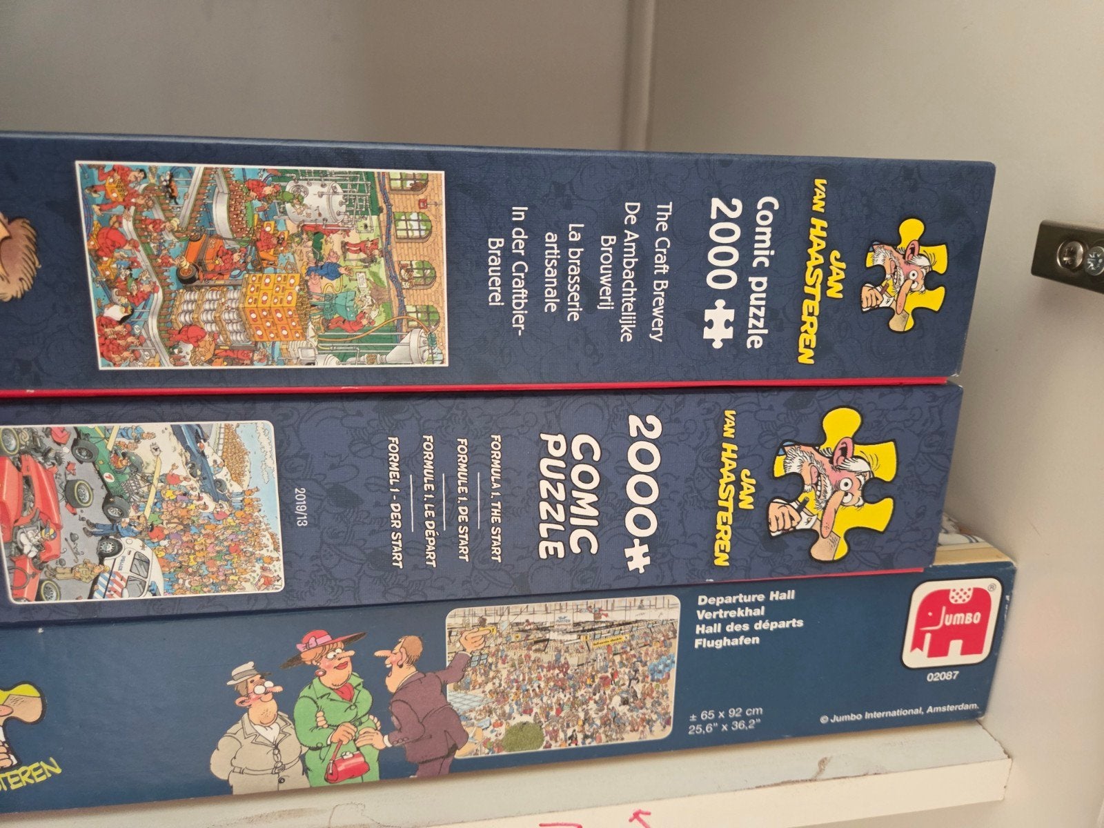 Jan van Haasteren 2000 stukjes !, Ophalen of Verzenden, Meer dan 1500 stukjes, Zo goed als nieuw