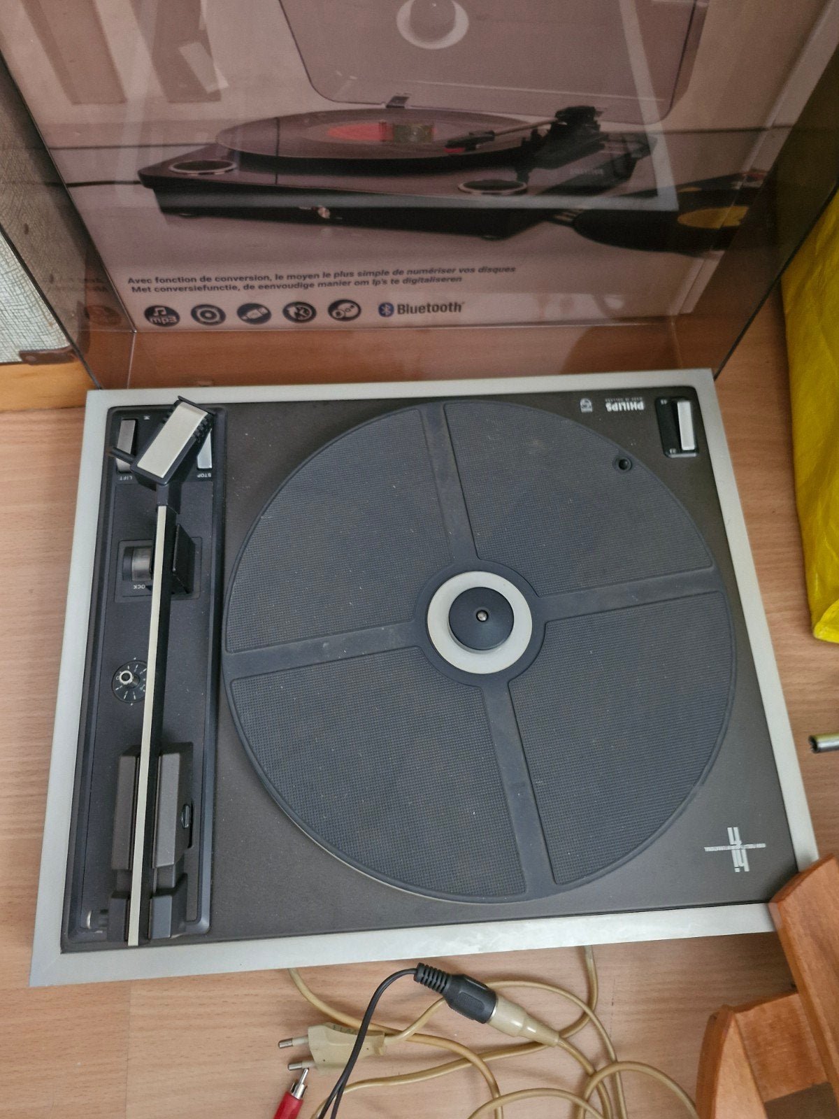 Philips Platenspeler - Vintage en Functioneel, Ophalen, Philips, Gebruikt, Automatisch