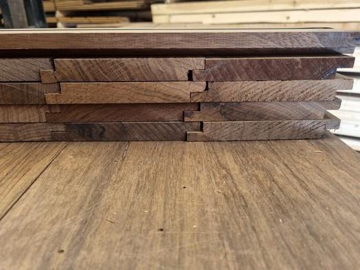 12.22 m2 Halfhoutse sponning delen - nr: HP183, Ophalen, 250 cm of meer, Planken, Hardhout