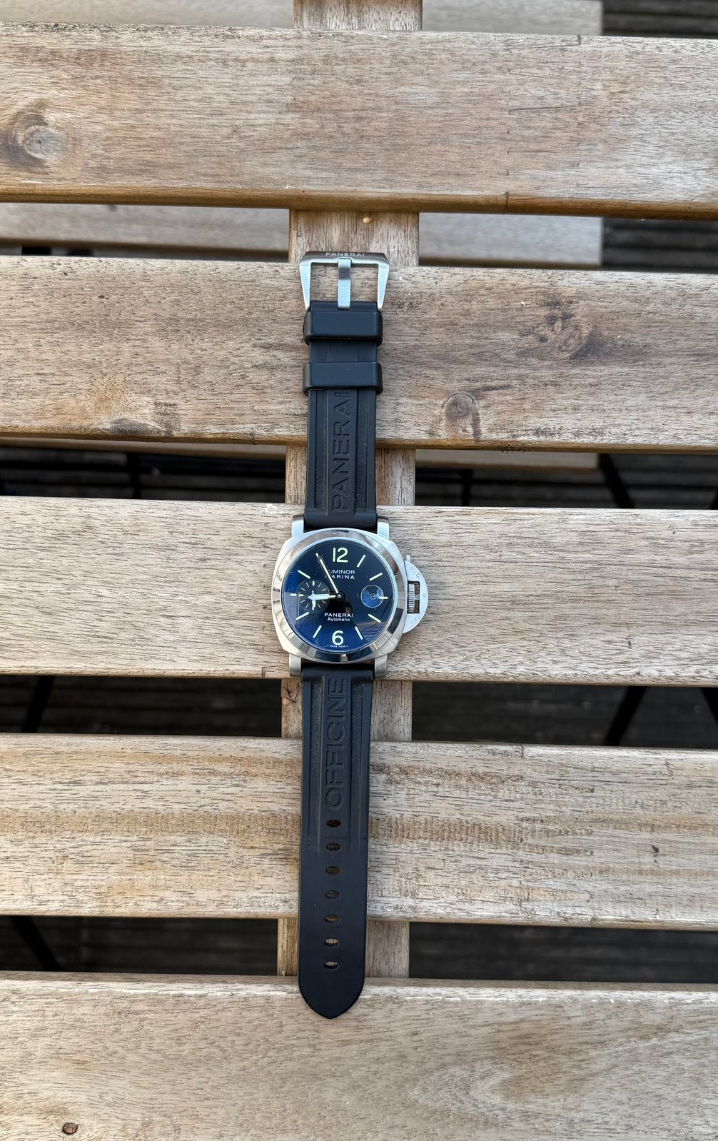 Panerai Luminor Marina, Ophalen of Verzenden, Zo goed als nieuw