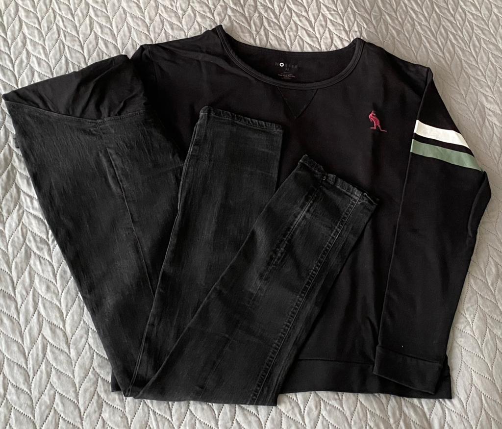 Broek + trui van nOeser, Maat 38/40 (M), Zwart, Trui of Vest, Ophalen of Verzenden