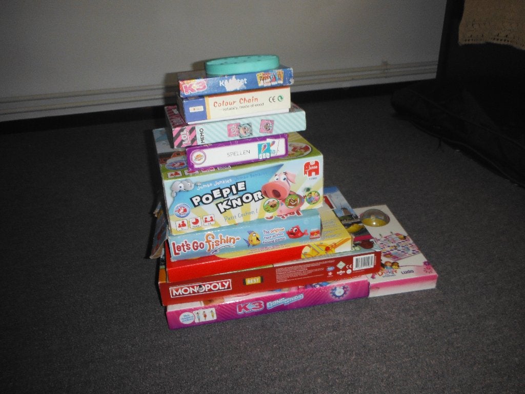 13 kinder spelletjes voor €12, Ophalen, Jongen of Meisje